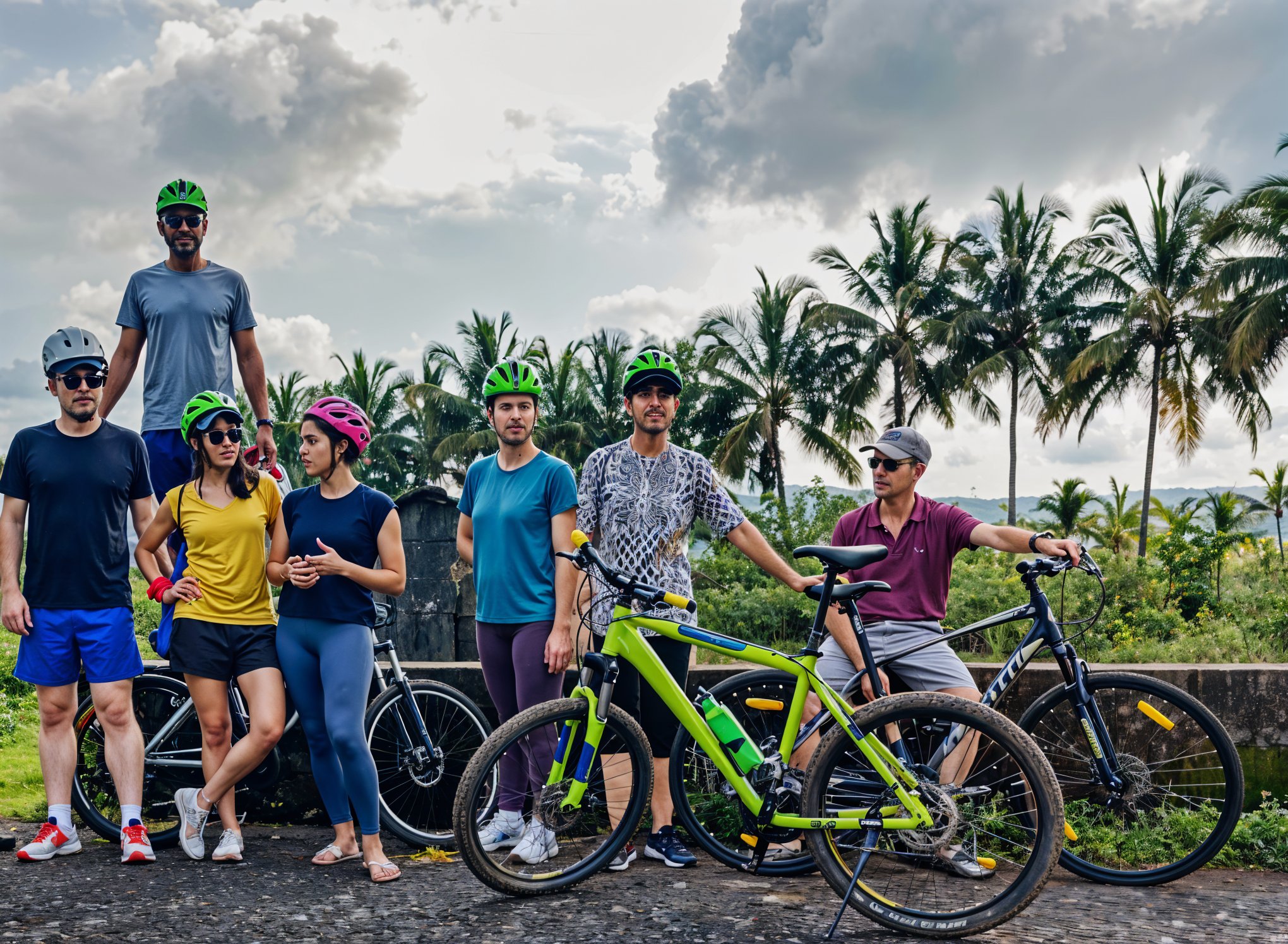 Salvador do Mundo Riverside Cycling Tour Activity in Porvorim, North Goa