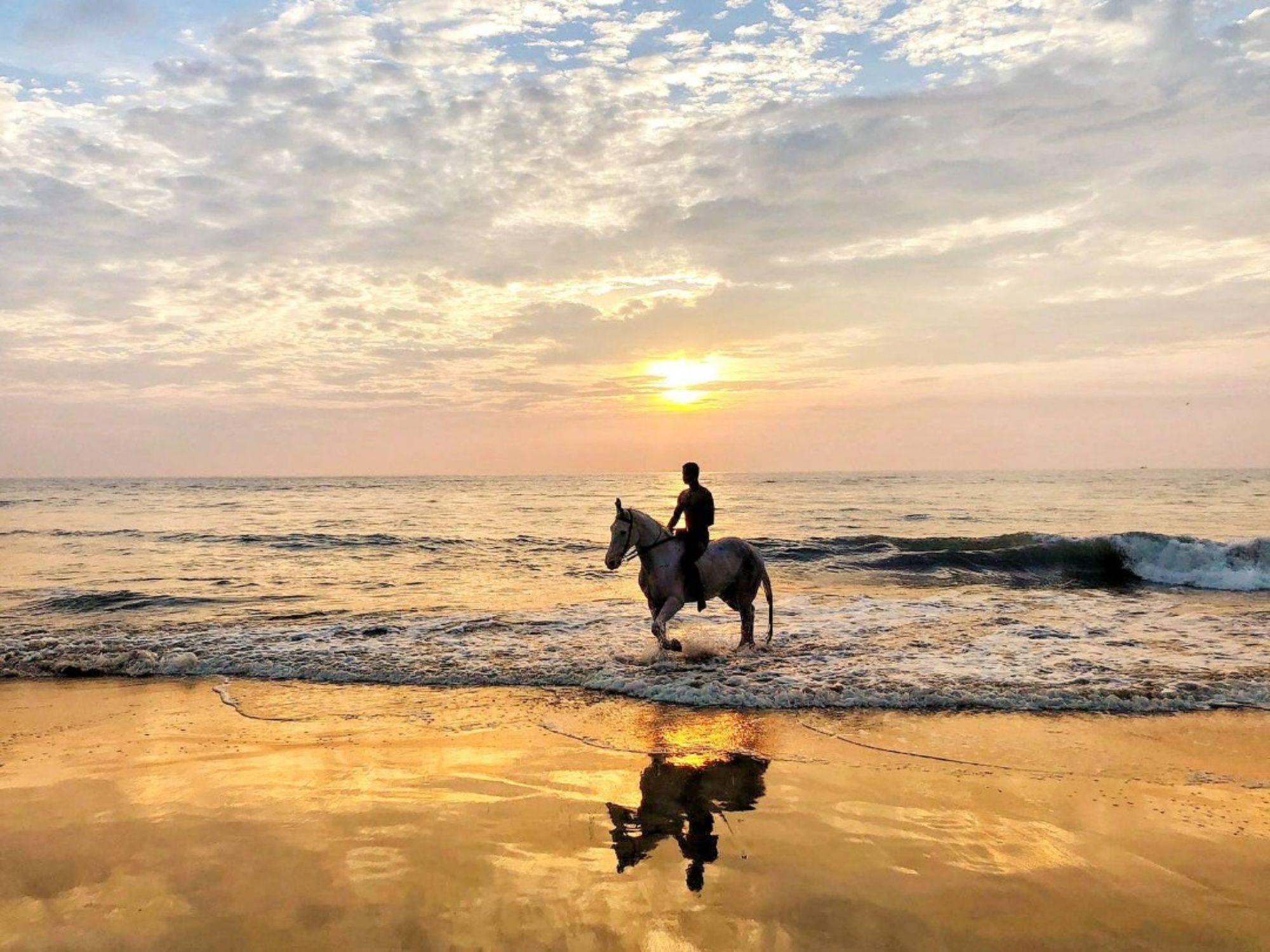 South Goa : Agonda Beach Horse Ride (30 Min)