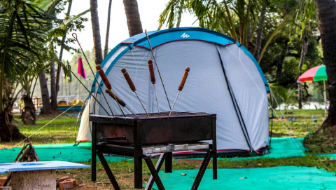 North Goa : Night Tent Camping on the Island