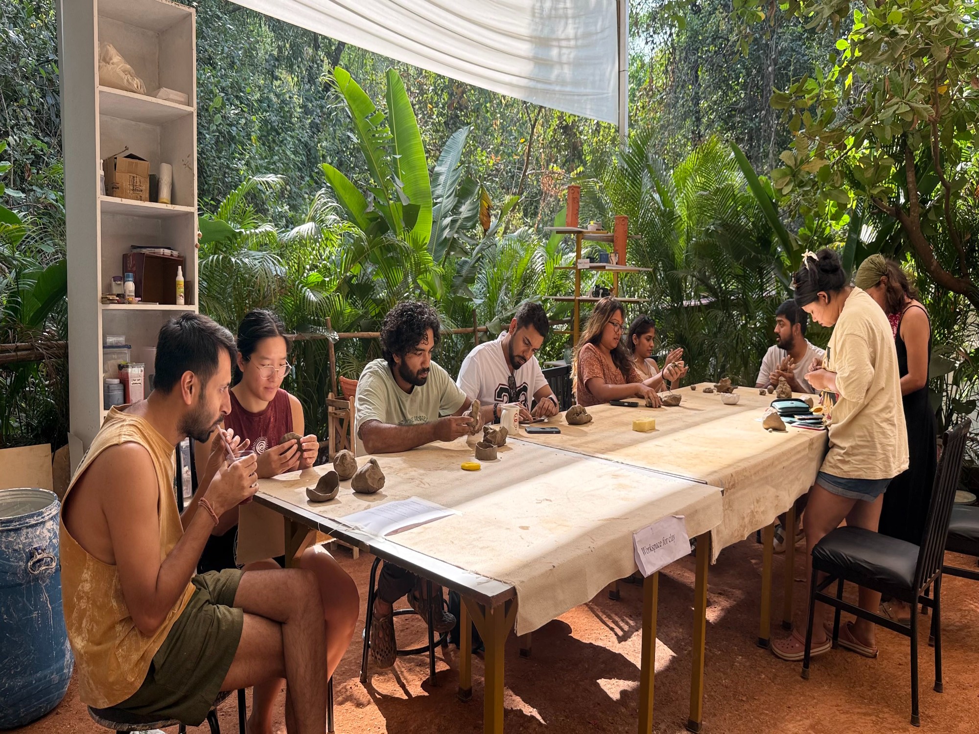 Clay Circle: Intuitive Pottery & Art Workshop in Mandrem
