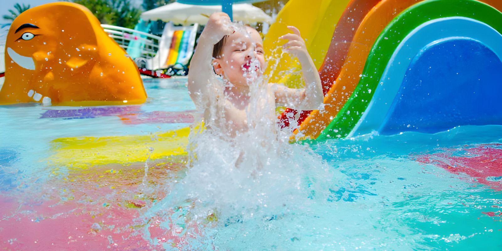 Anjuna : Splashdown Waterpark Joy for Kids Under 4ft