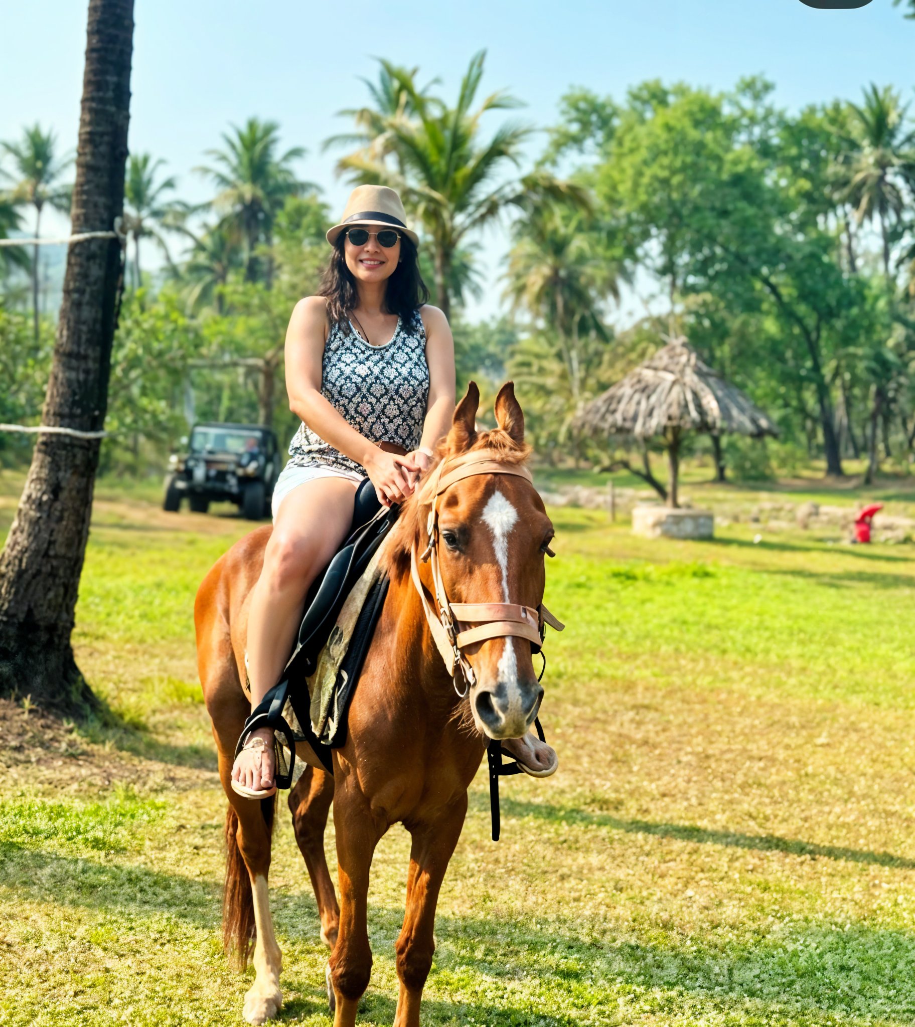 South Goa : Waterfall Trek with Horse Riding Experience