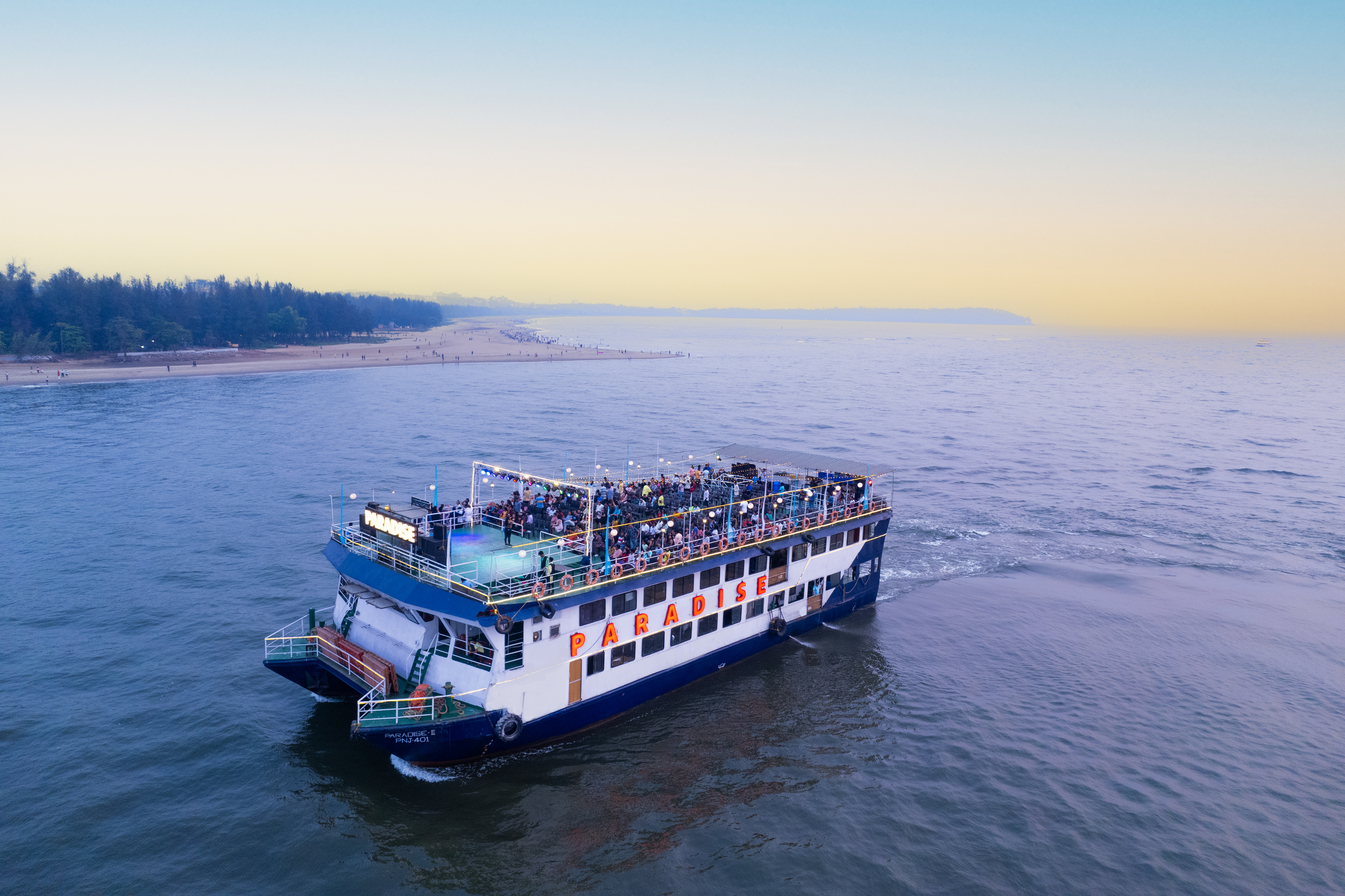 North Goa : Sunset Cruise on Paradise
