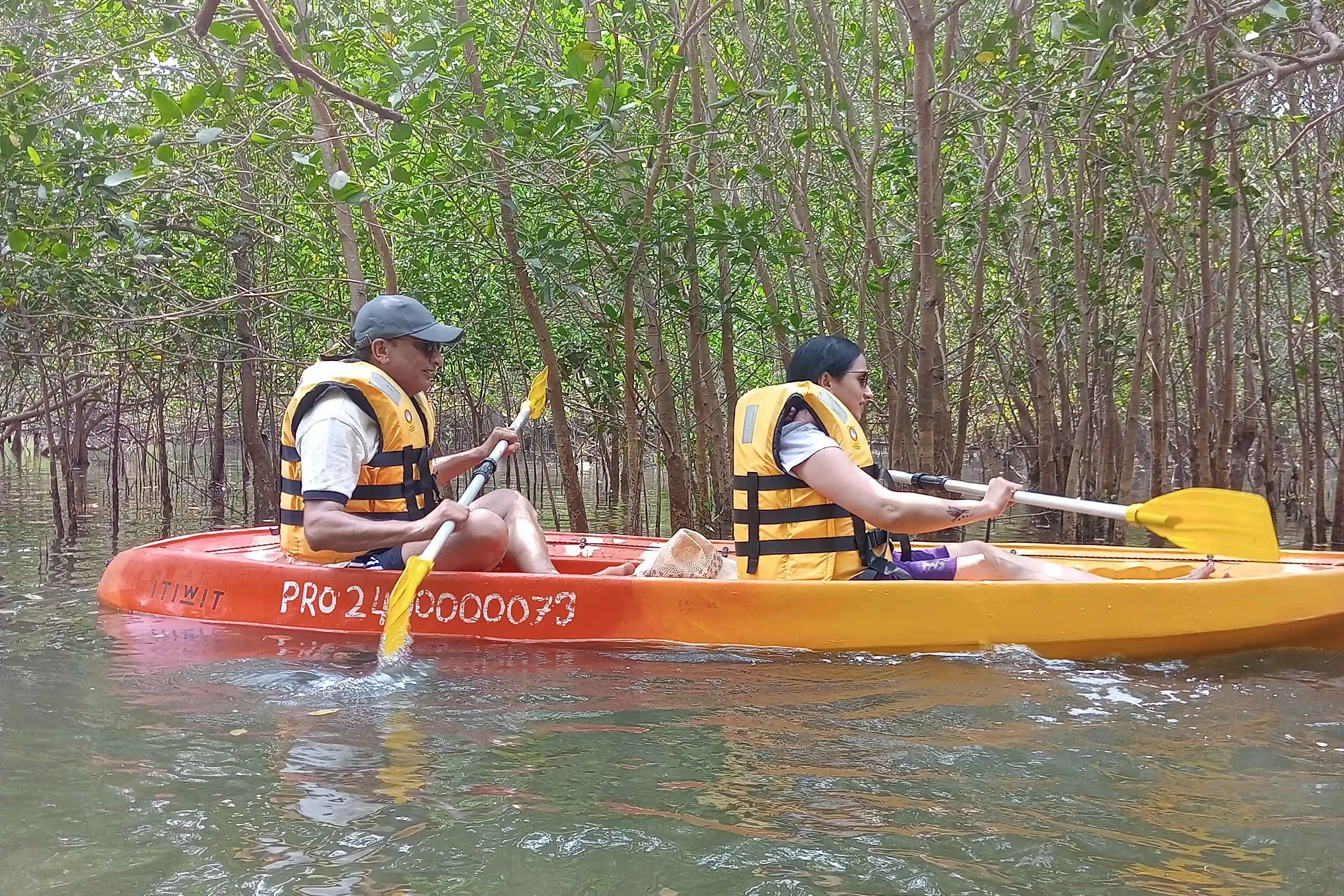 Individual Kayaking Activity – North Goa