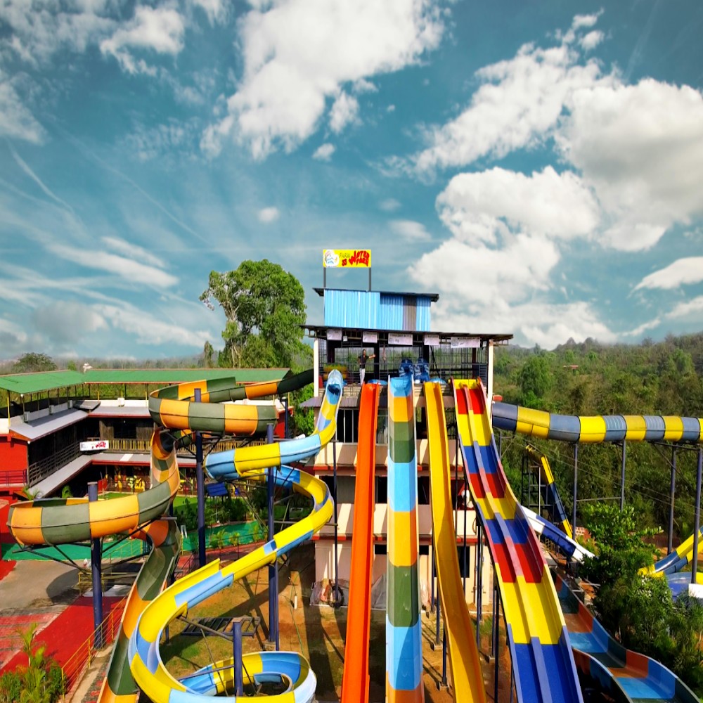 North Goa : Farm 33 Water Park And Veg Lunch Experience