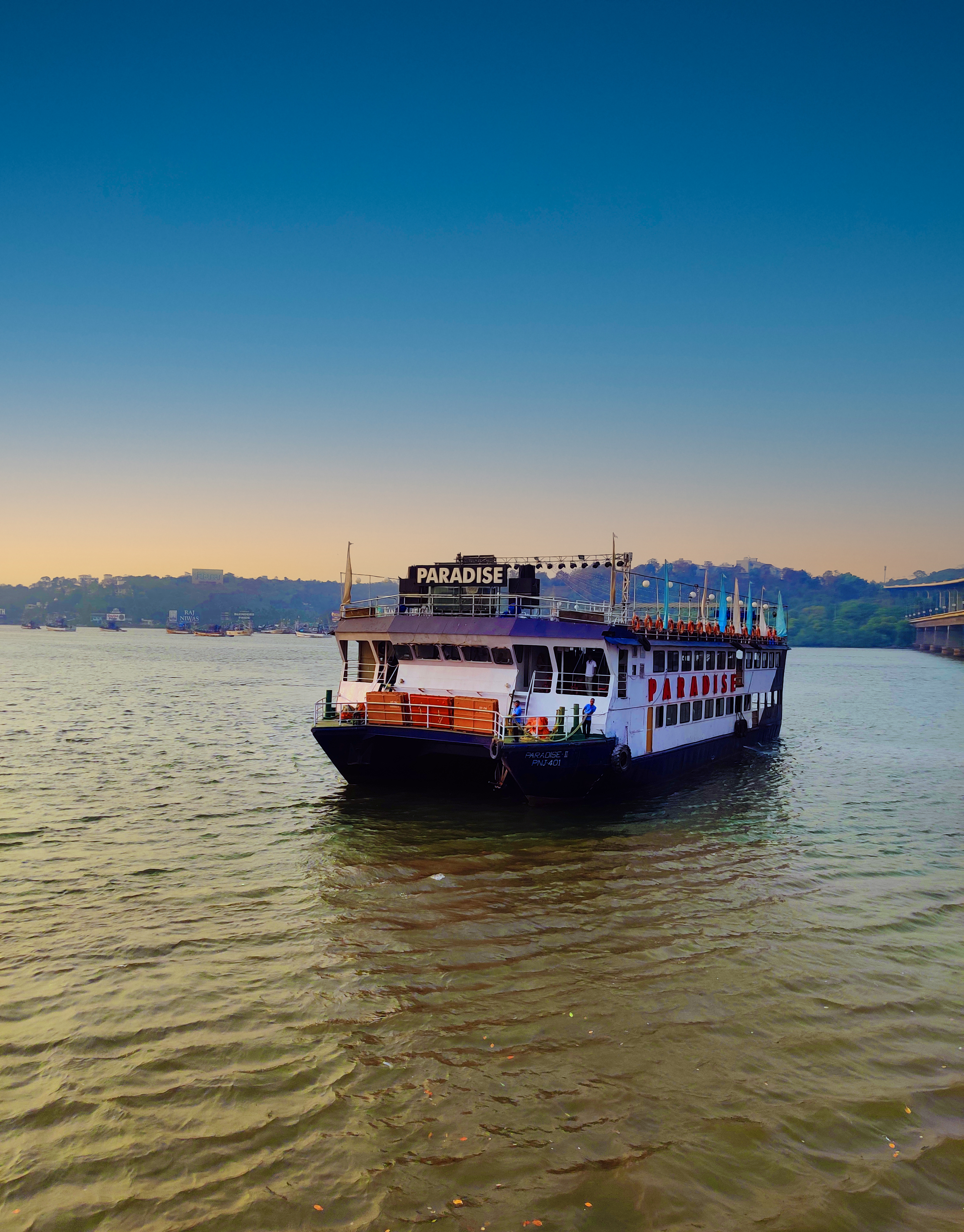 North Goa: Scenic Sunset Cruise on Paradise