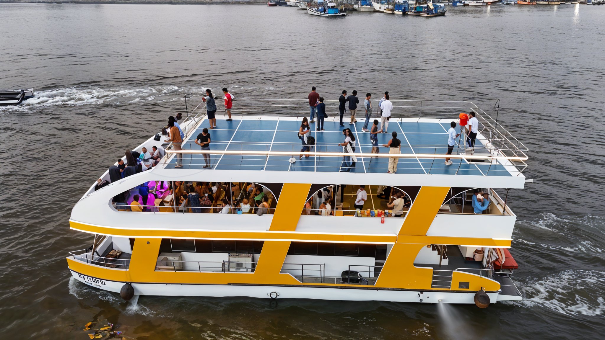 Panjim: Dinner & Party Boat Experience
