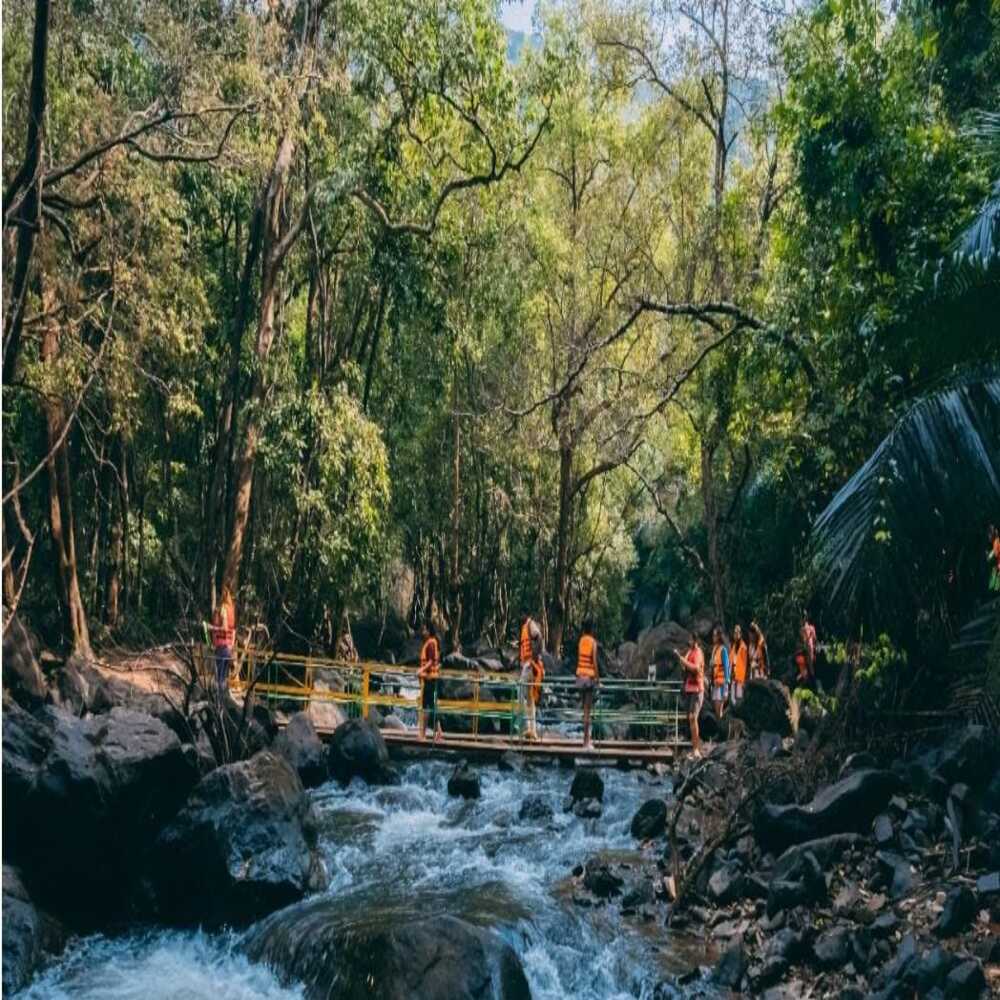 South Goa: Dudhsagar Waterfall with Bondla Wildlife Experience
