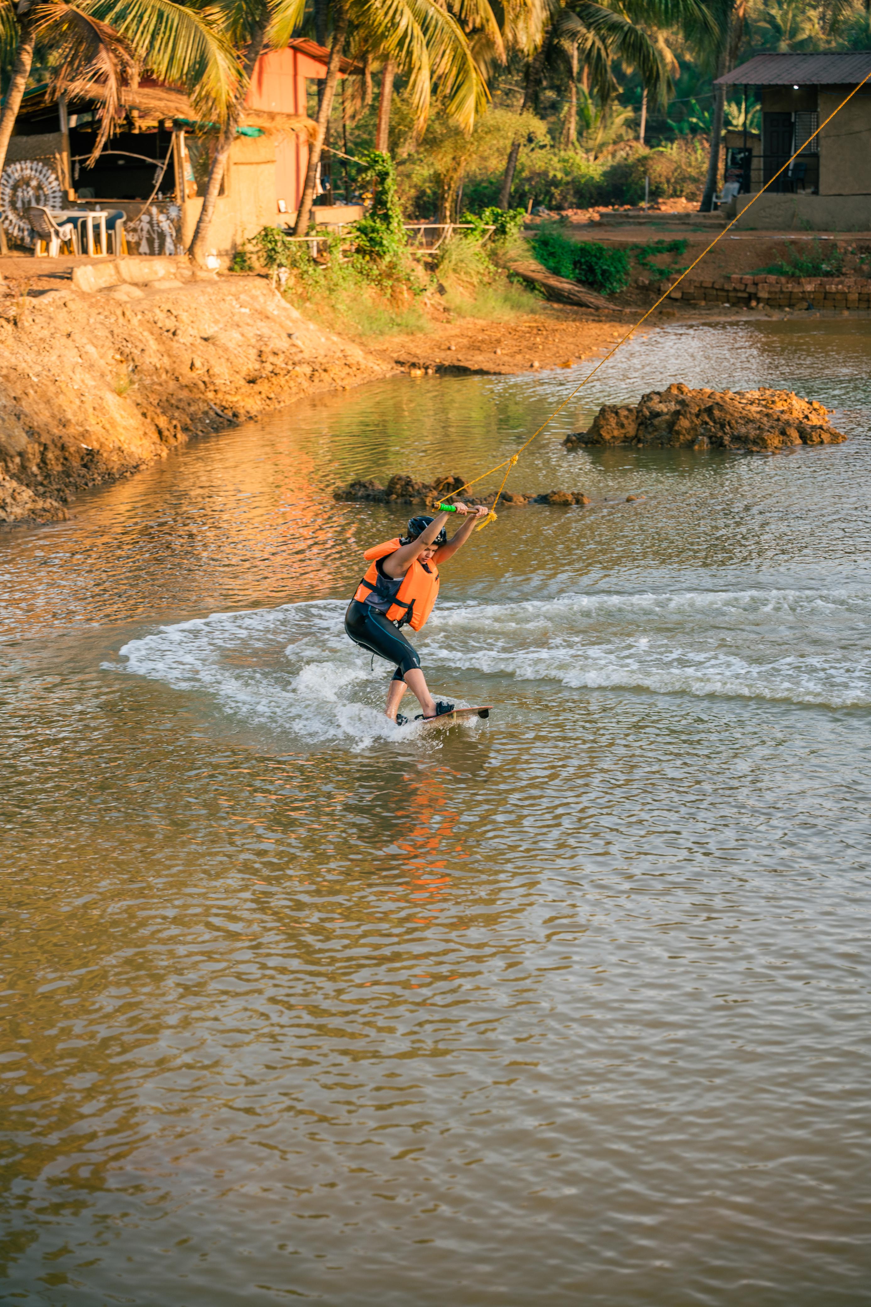 Arambol : Cable Wakeboarding in Goa