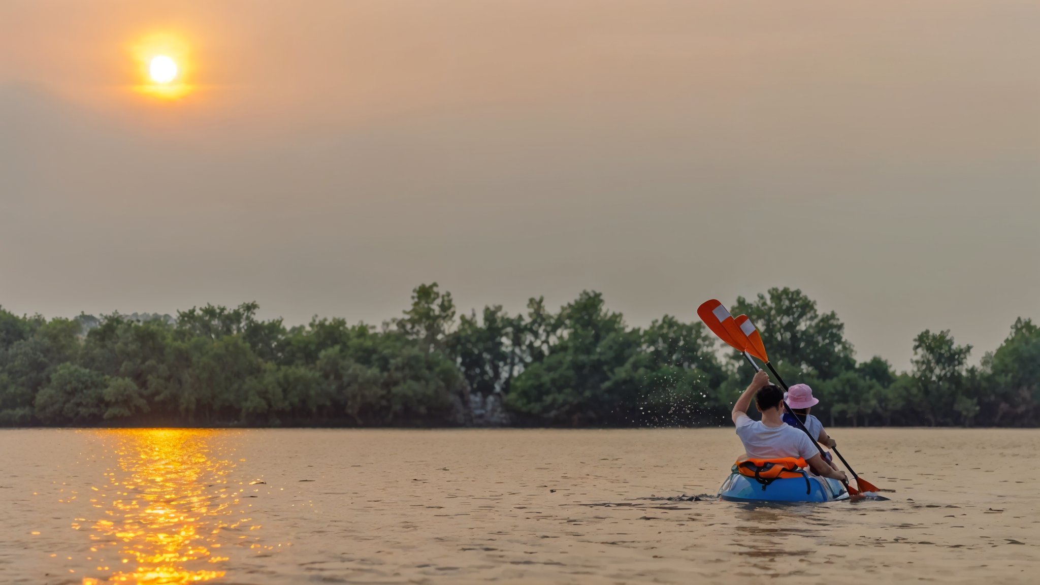 Goa : Sunrise Kayaking