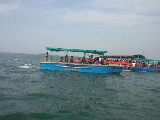 North Goa: Dolphin Ride at Candolim Beach