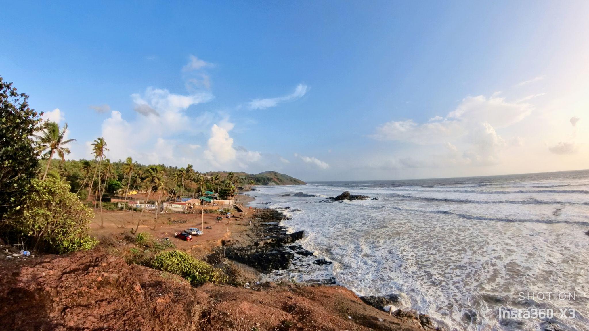 6. Vagator Beach – The Party and Scenic Beauty Hub