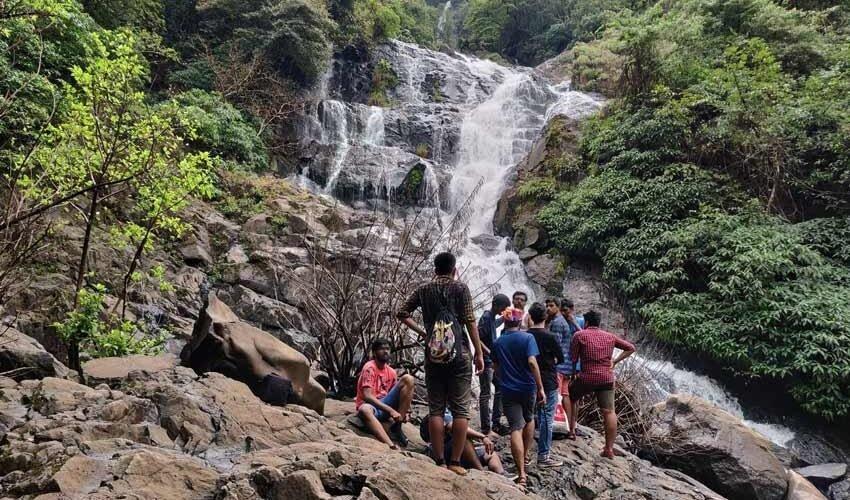 2. Tambdi Surla Waterfall – A Hidden Forest Paradise