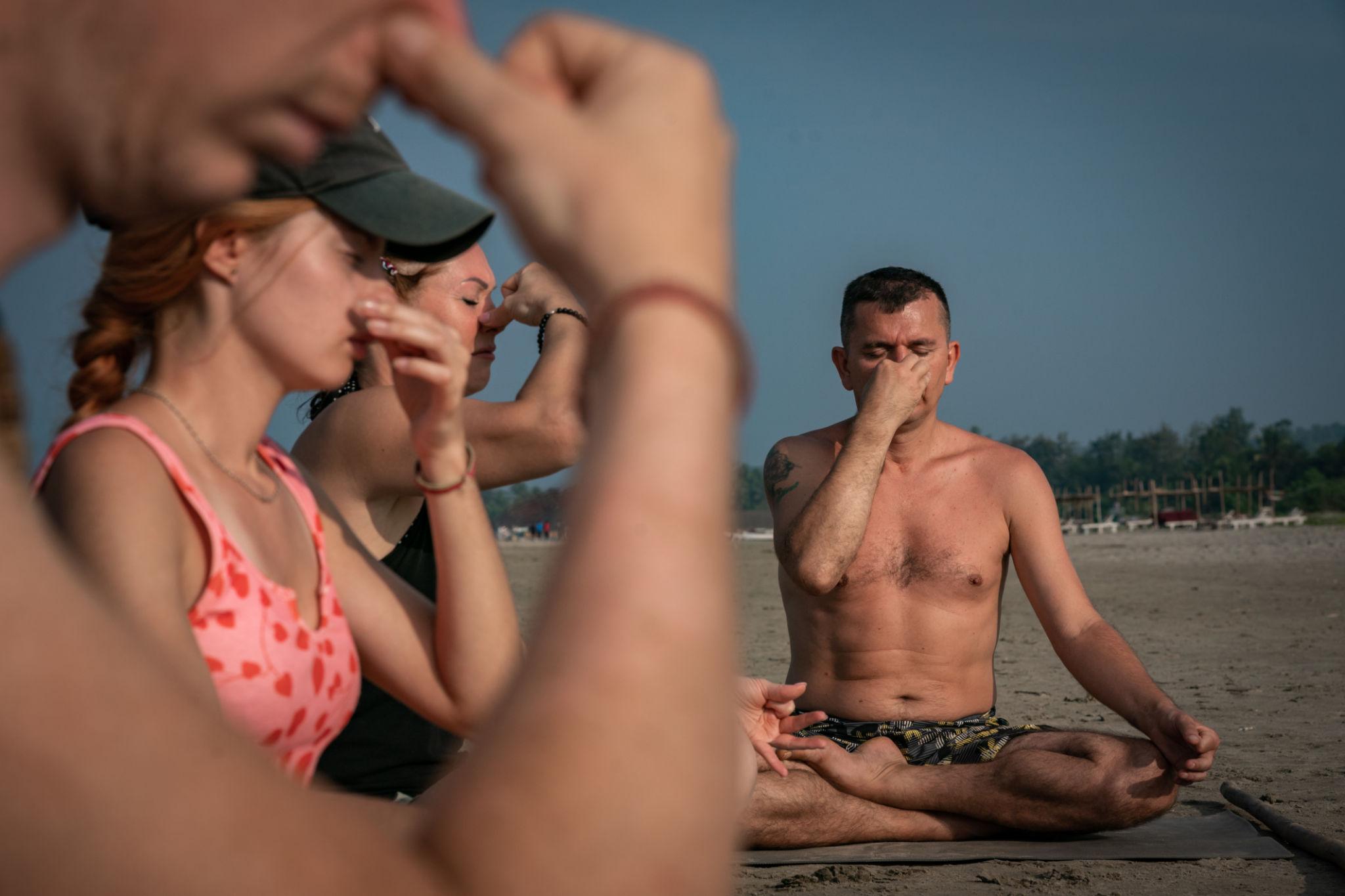 Morning Beach Walks in Morjim