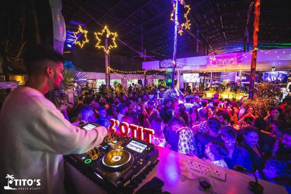 🔥 1. Tito’s Lane – The Heart of Goa Nightlife