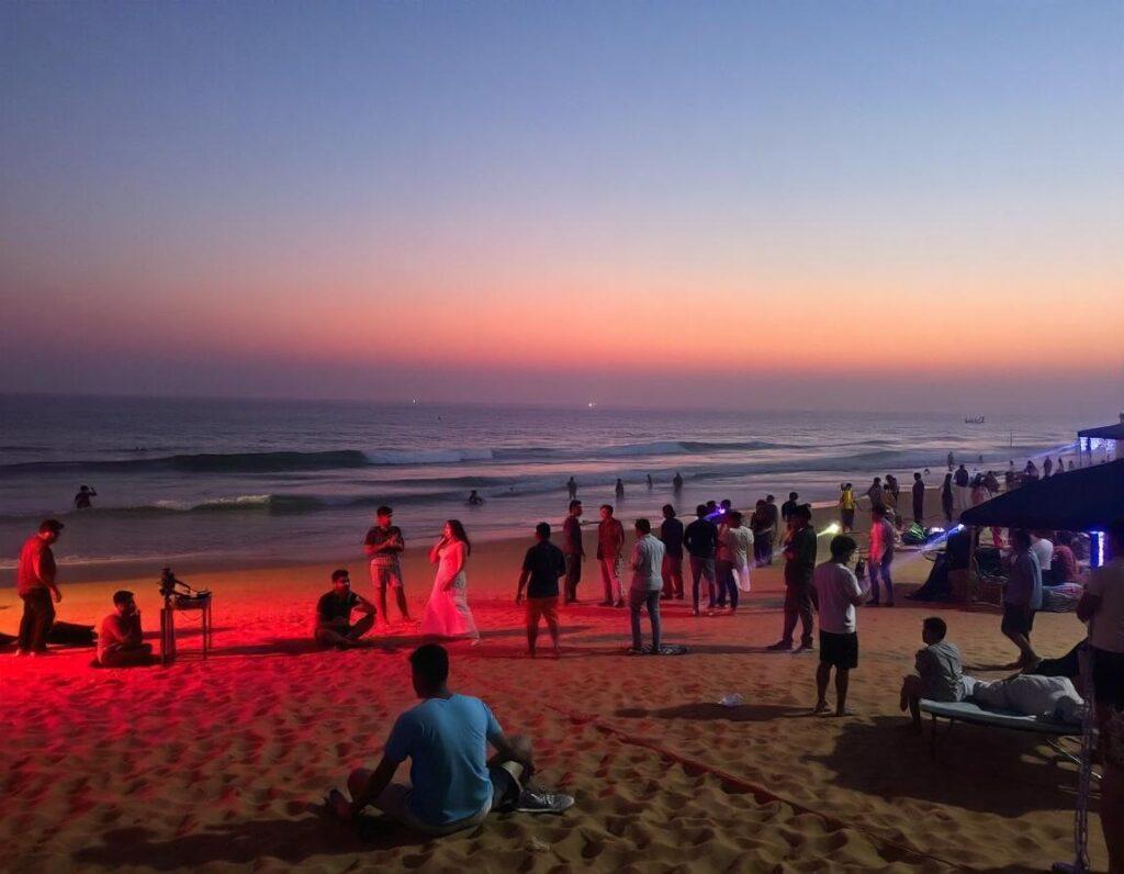 🌴 South Goa Nightlife (Peaceful & Romantic)