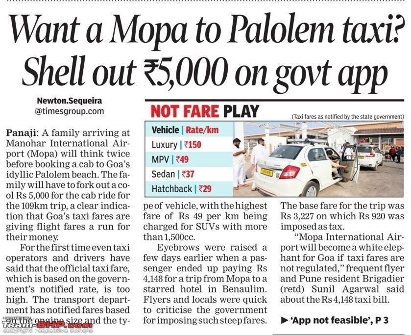 Goa Taxi Cartel Monopoly: What Does It Mean?
