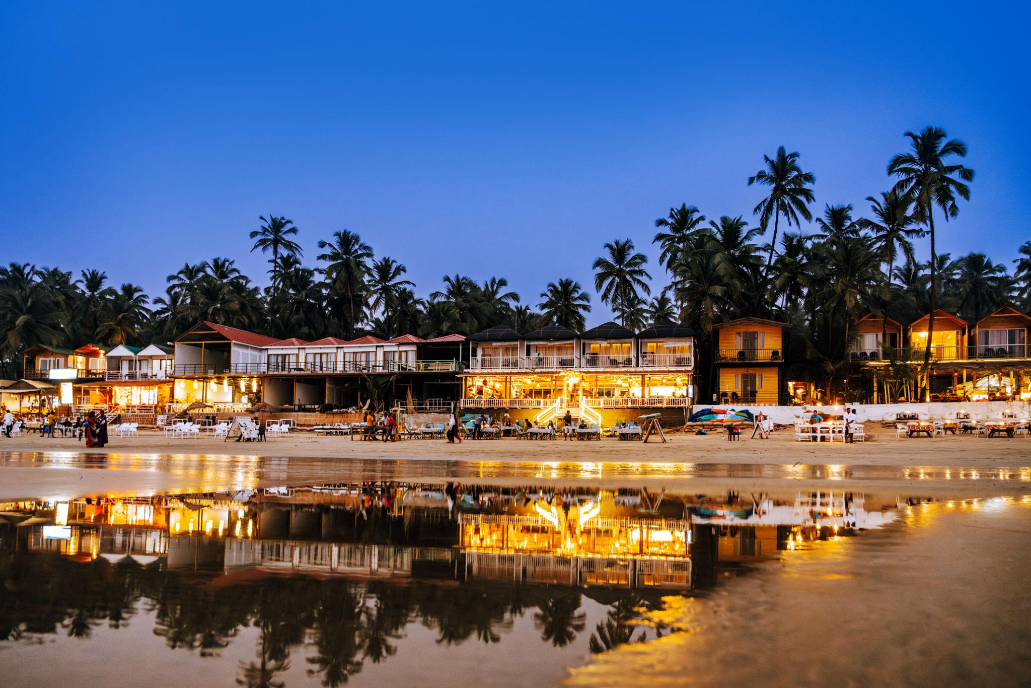Beach Shacks and Bars in Baga