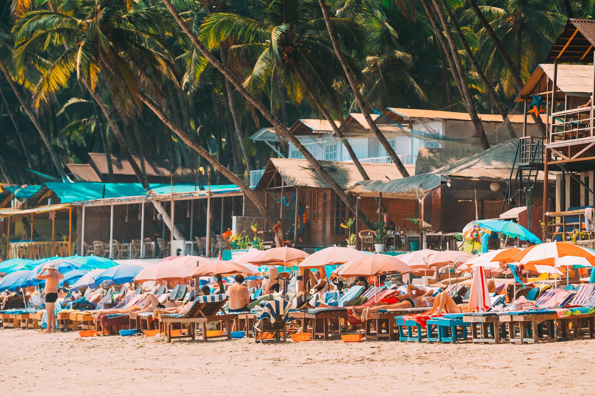 9. Palolem Beach – Scenic but Busy