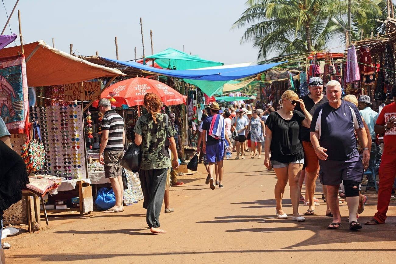 4. Anjuna Beach – The Hippie & Party Hub