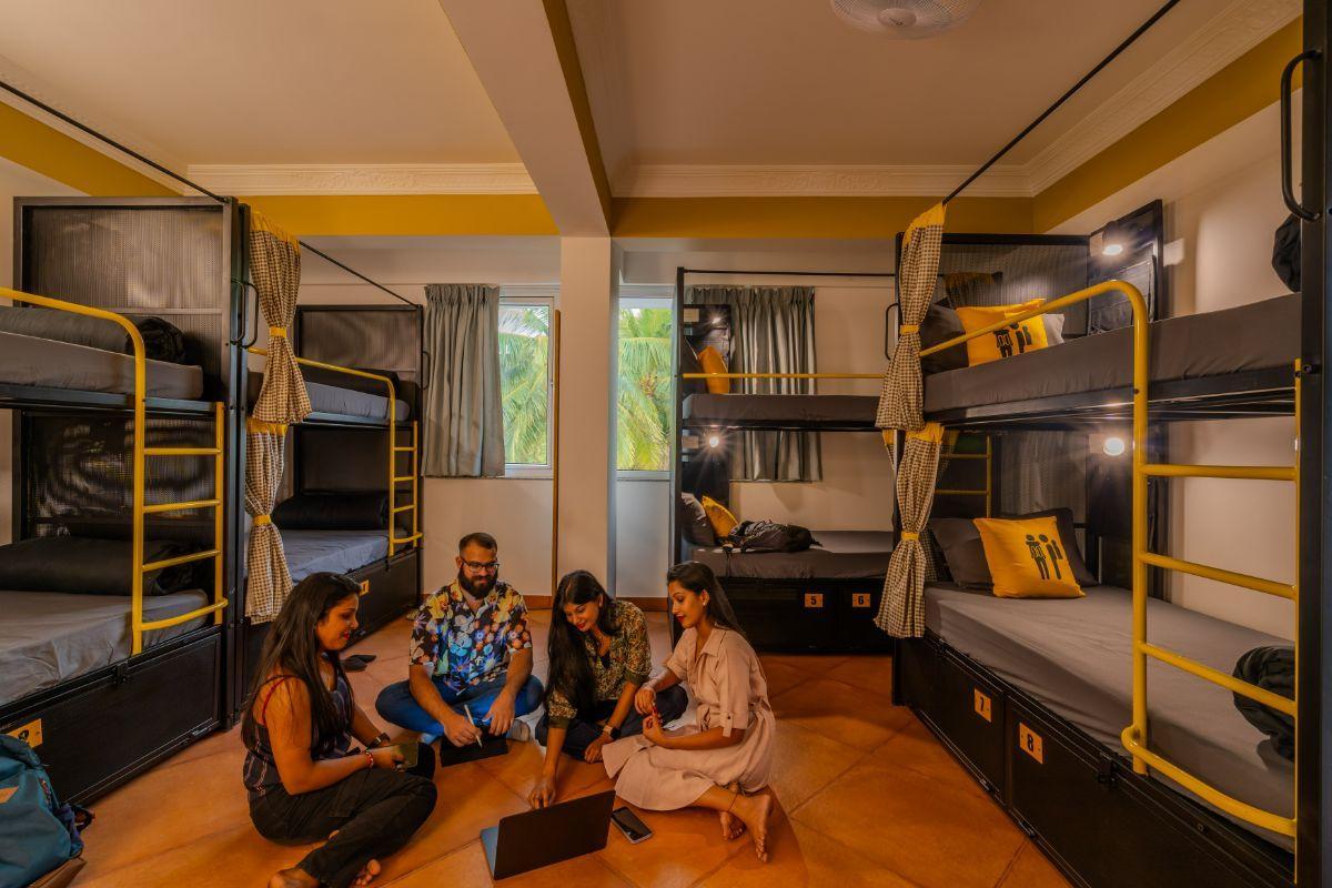 10. The Hosteller Goa (Dorm + Rooms)