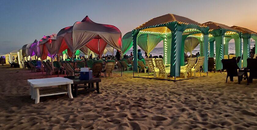 🎶 Candolim & Calangute – Clubbing & Luxury Vibes