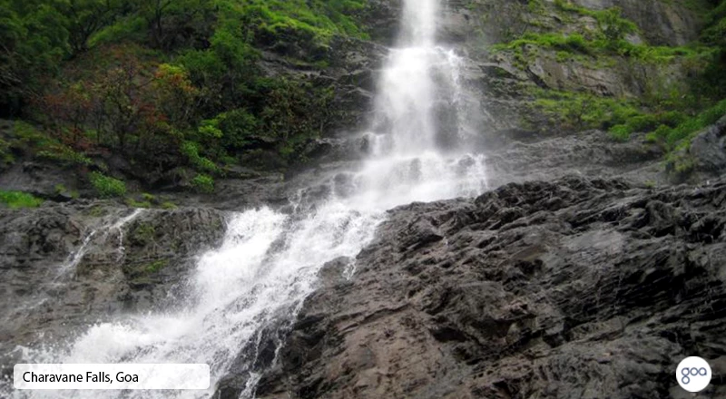 Charavane waterfall