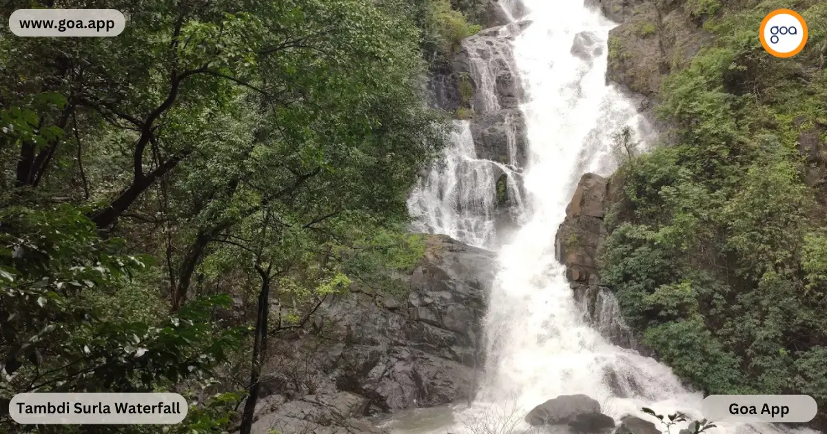 Tambdi Surla Waterfall
