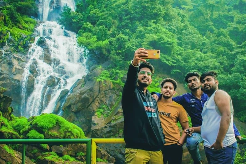 Dudhsagar Waterfalls - Best Photo Spot in Goa