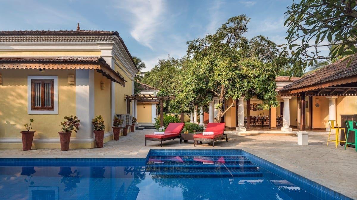 Modern Hotel Interior and Amenities in Goa