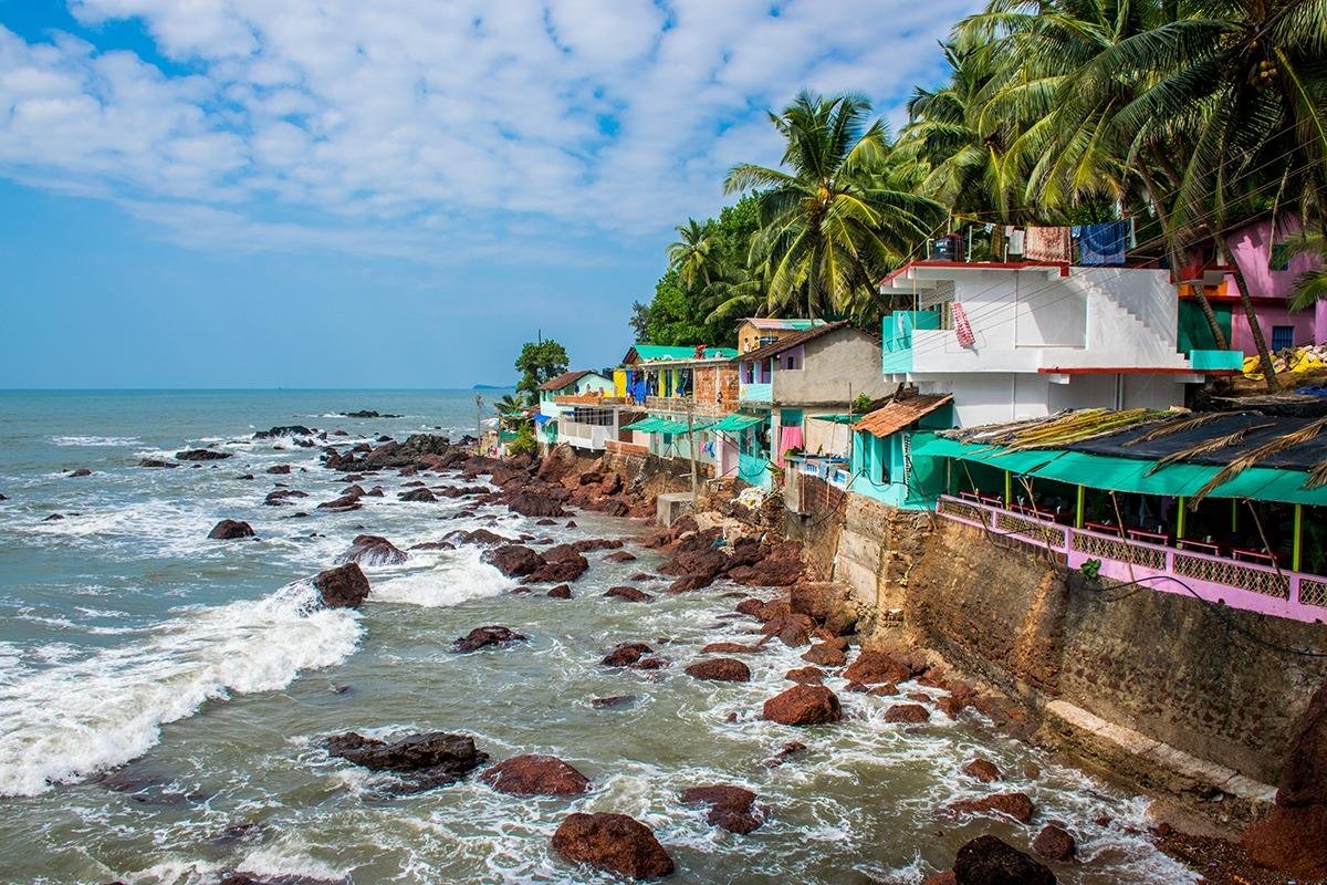 Scenic Resort Property with Ocean View in Goa