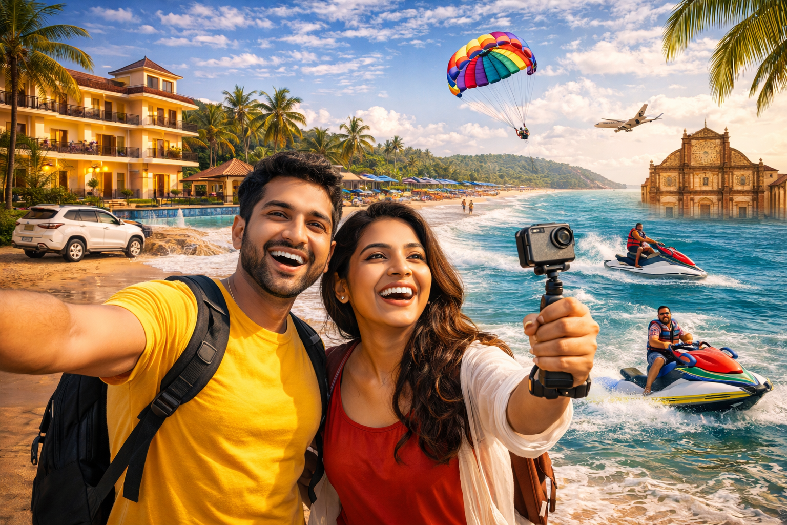 2 Nights 3 Days Goa Water Sports Package