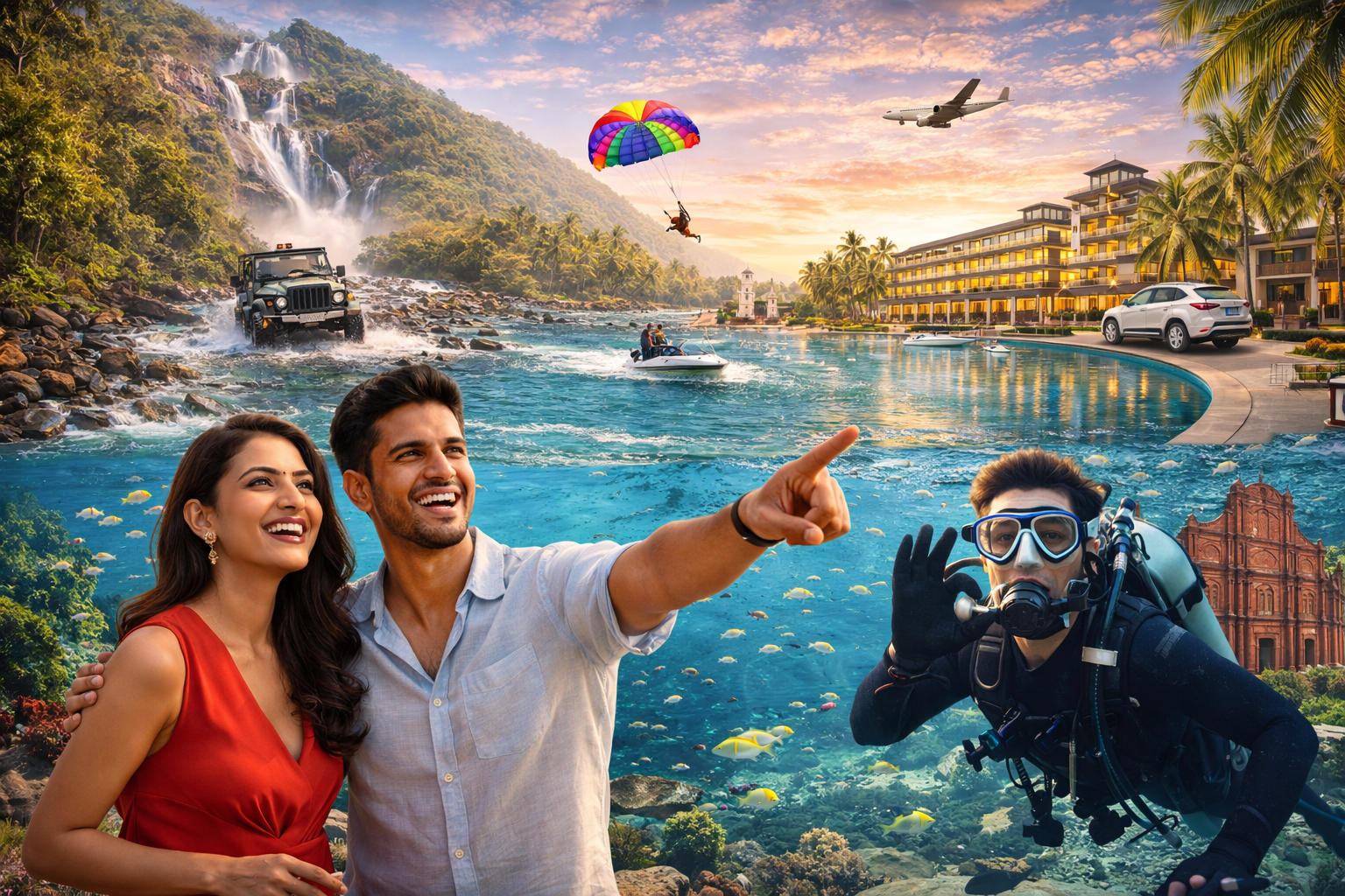 5 Nights 6 Days Goa Ultimate Luxury Package