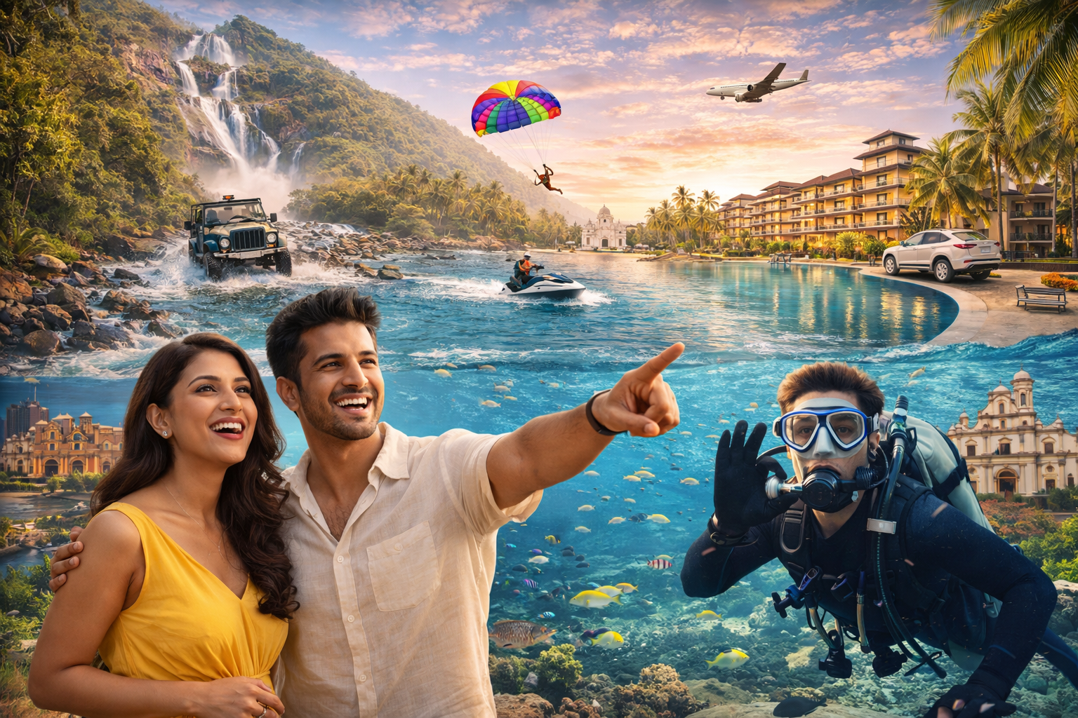 5 Nights 6 Days Ultimate Goa Experience