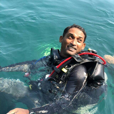 Scuba diving session Goa